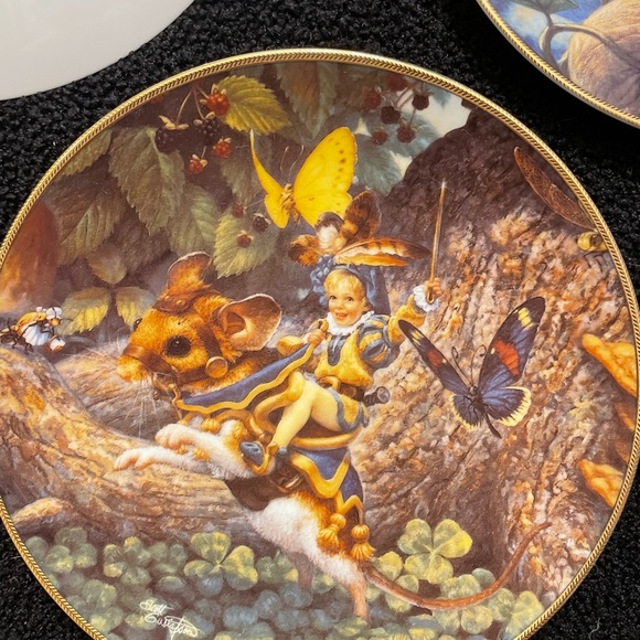 Edwin M. Knowles “Classic Fairy Tales” series collectible china plates - Picture 4 of 16